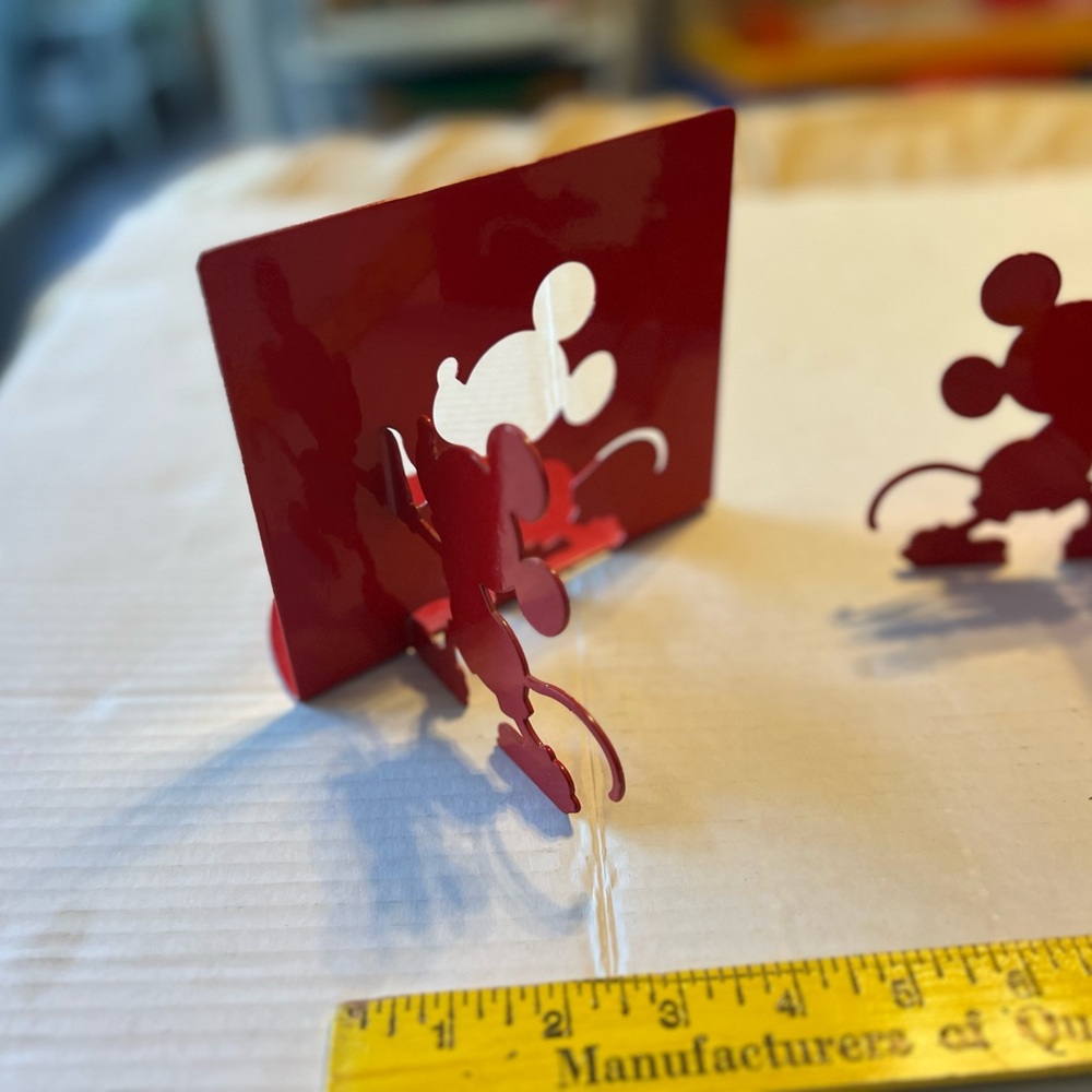 Disney Red Mickey Mouse Decorative Accent Panels - Picture 2 of 2